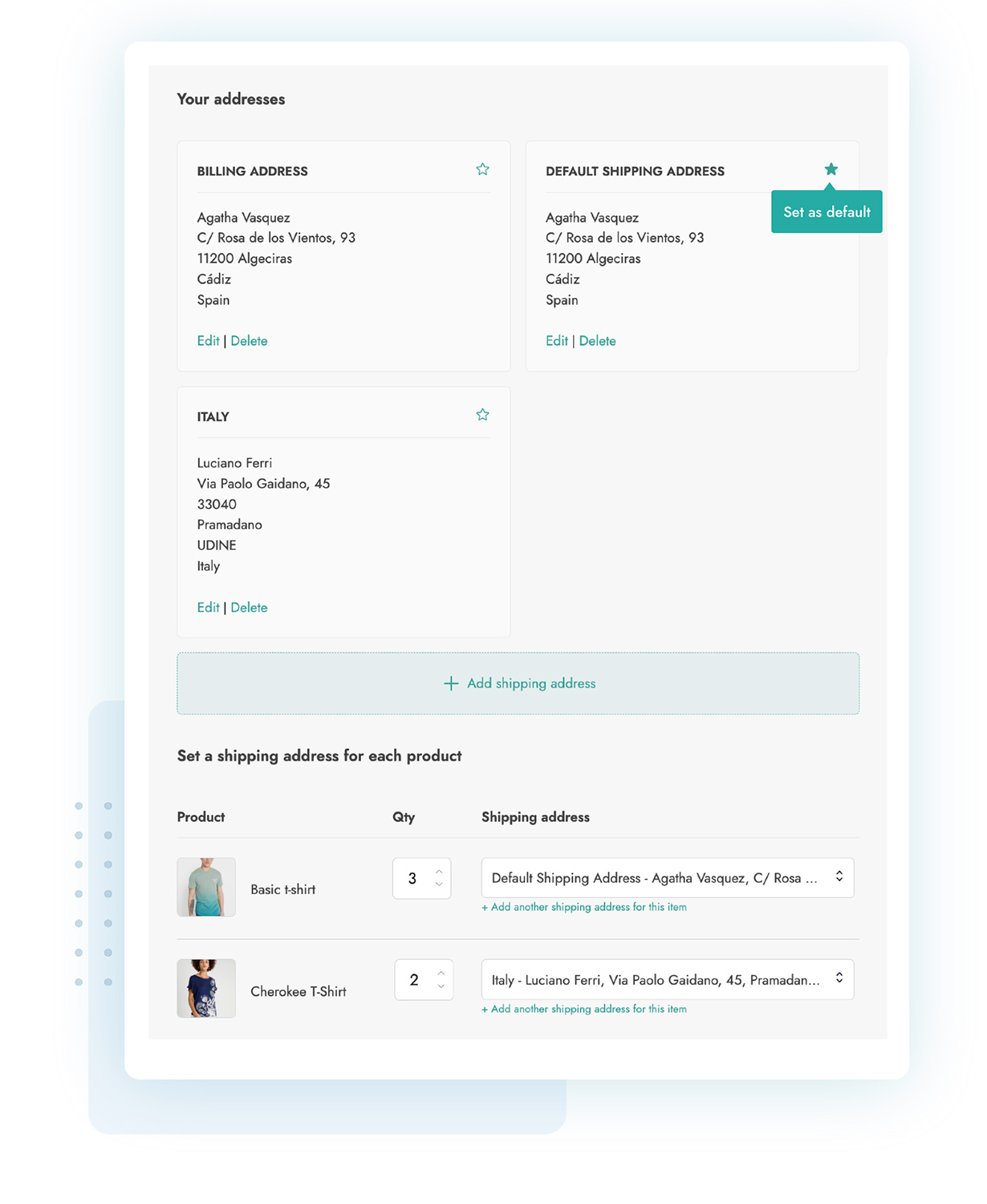 YITH Multiple Shipping Addresses WooCommerce