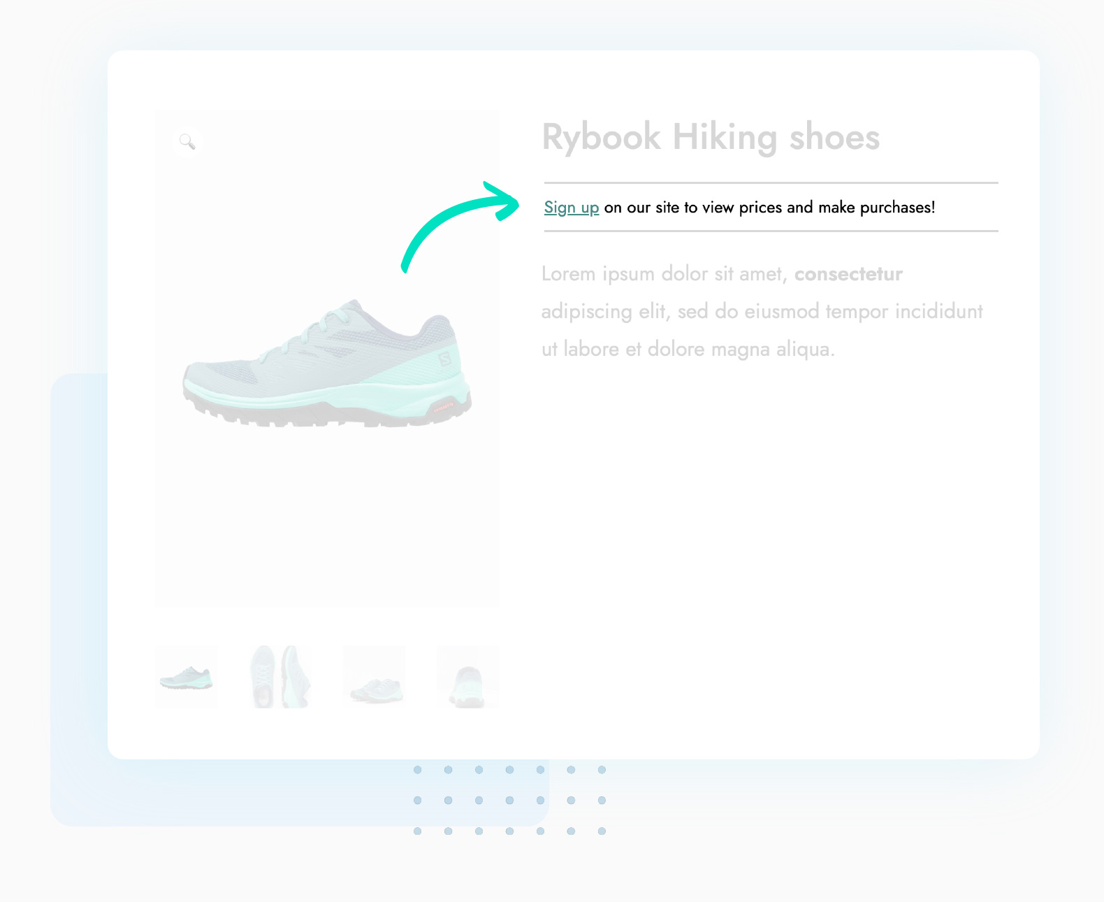 Hide prices and "add to cart"