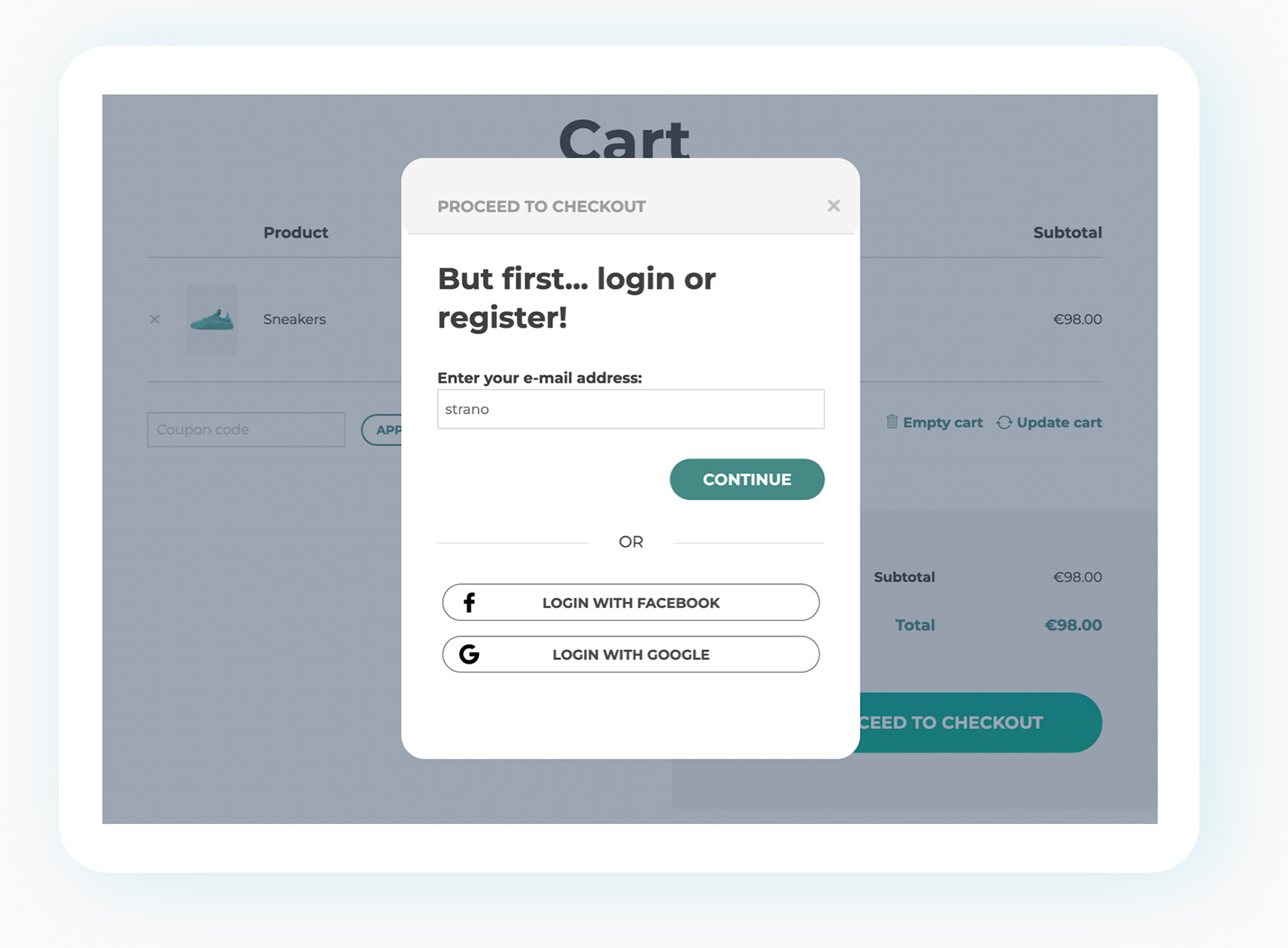 Integration with Easy Login & Register