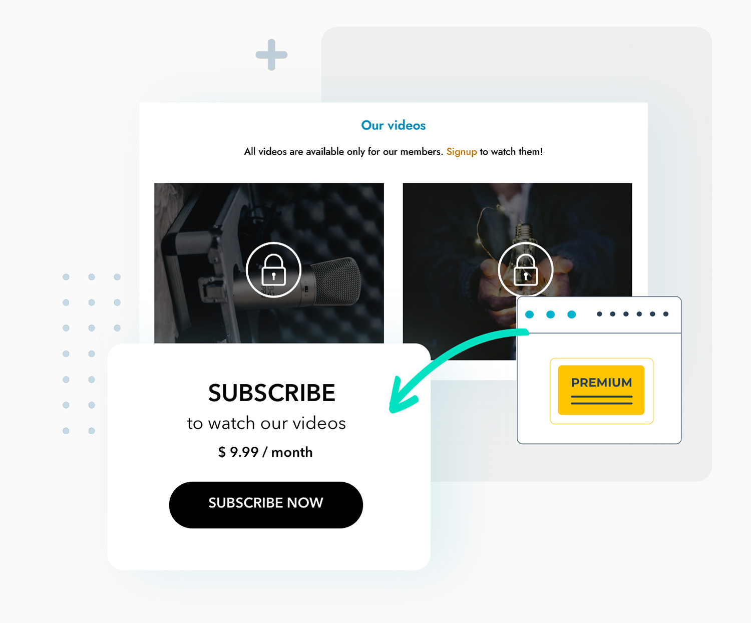 Subscription membership integration
