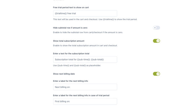 Customization - Cart & Checkout