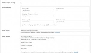 Email - On customer birthday