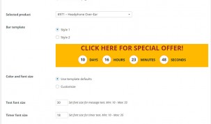 Tab "Top/Bottom Countdown" bar