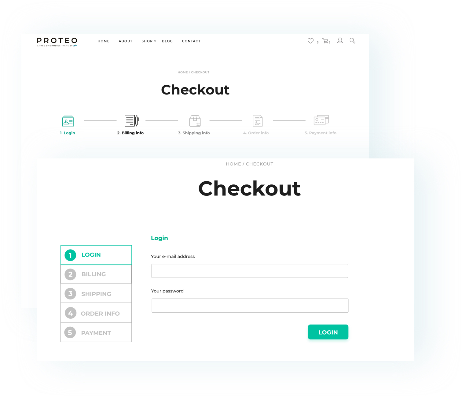 YITH Multi Step Checkout