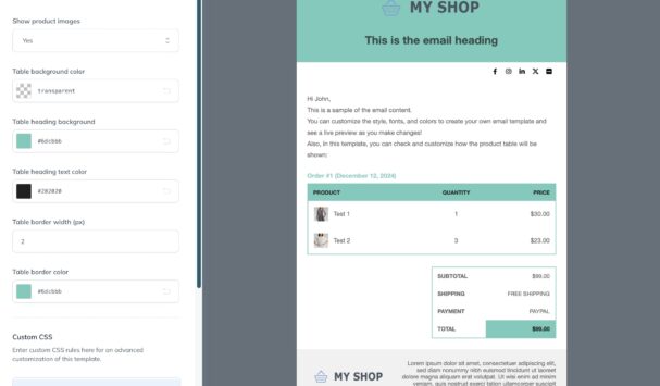 Template builder - Extra
