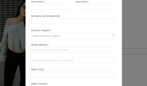 Add shipping address