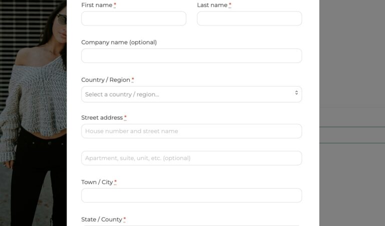 Add shipping address