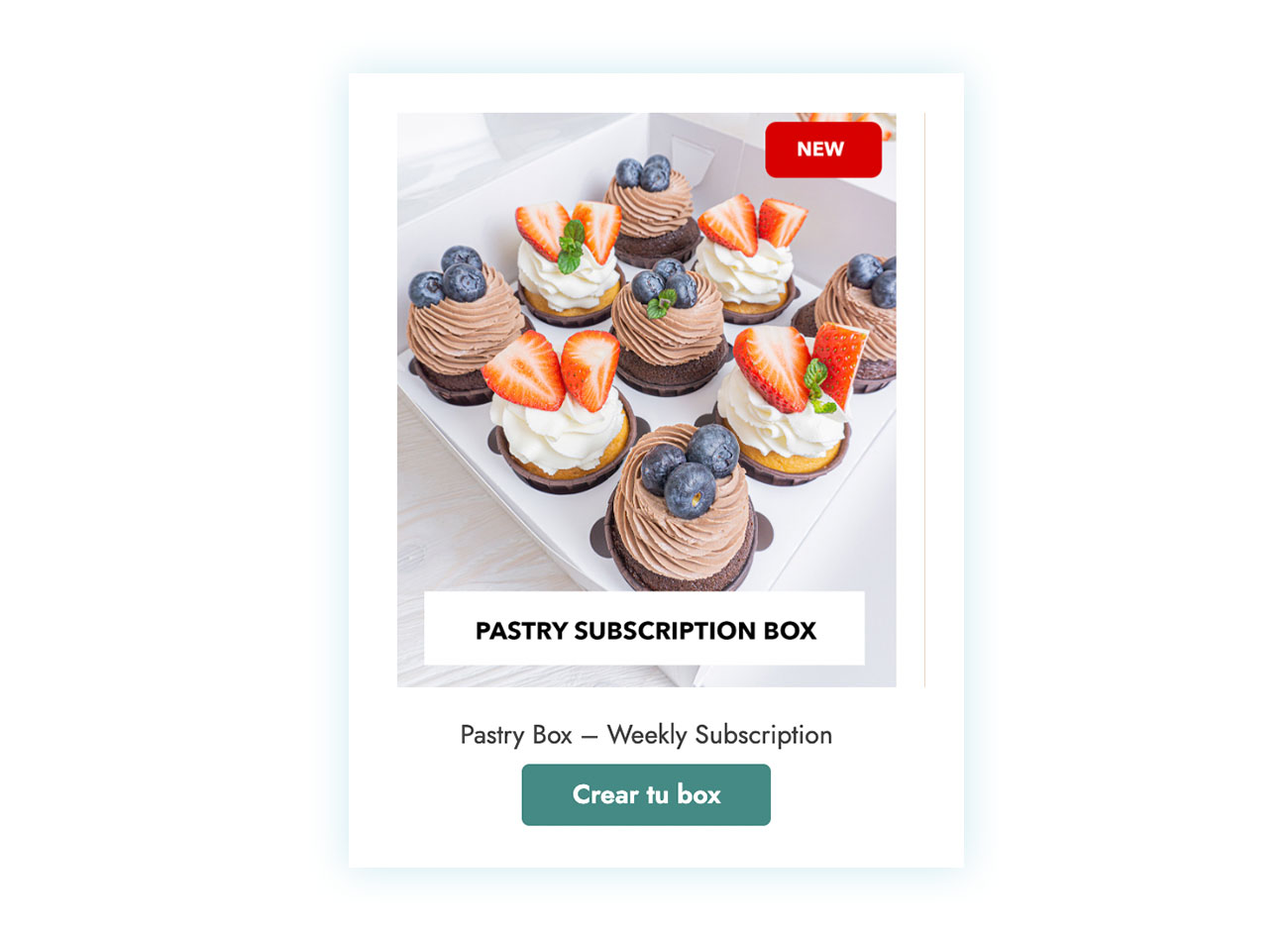 Producto de box de suscripción