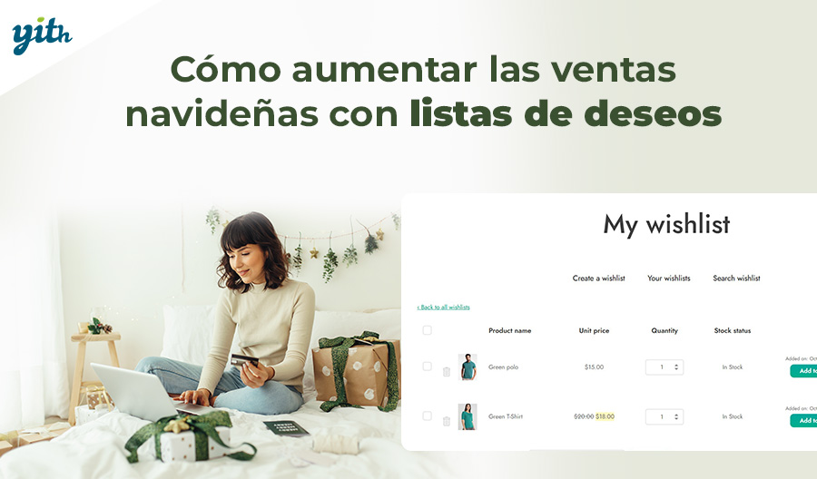 Cómo aumentar las ventas navideñas con listas de deseos