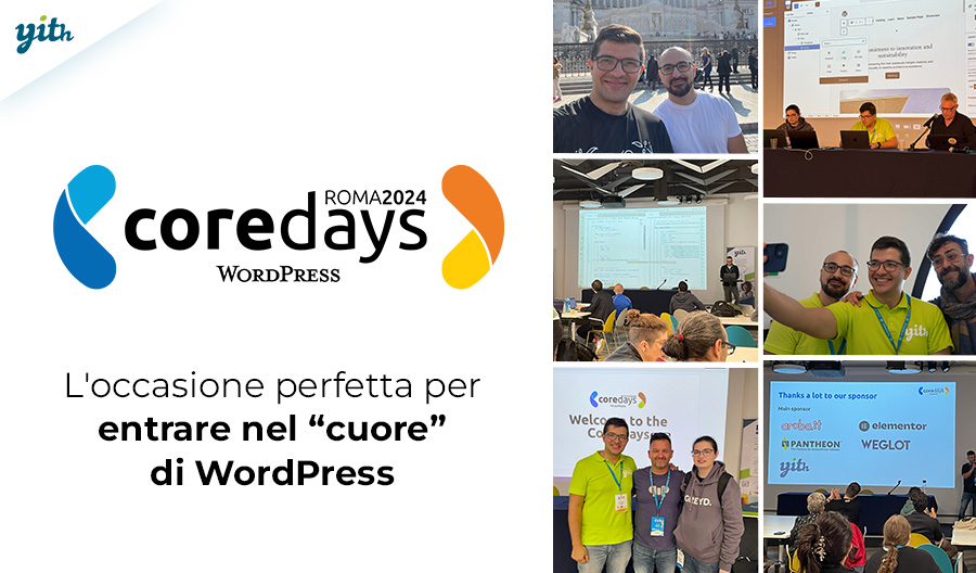 Core days 2024 – L’occasione perfetta per entrare nel “cuore” di WordPress