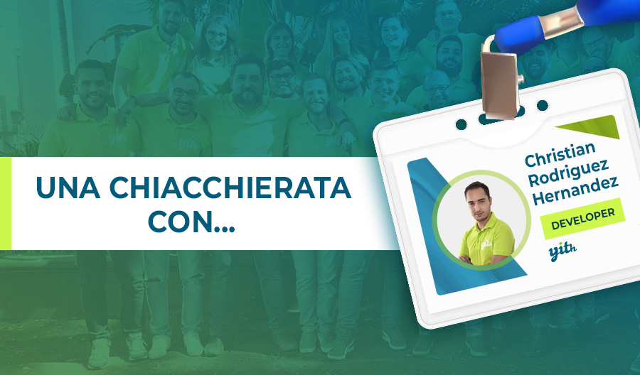 Una chiacchierata con Christian, uno degli ultimi arrivati nel nostro team di sviluppo