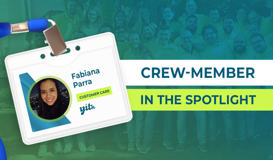 Crew member Highlight: Fabiana, a guide of our customer care team