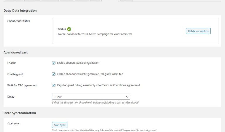 Deep data integration and Abandoned Carts