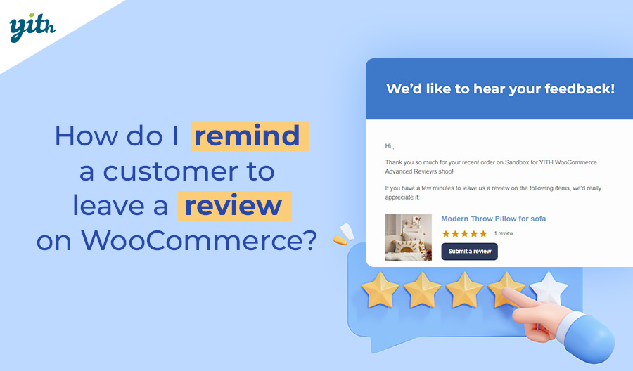 How do I remind a customer to leave a review on WooCommerce?