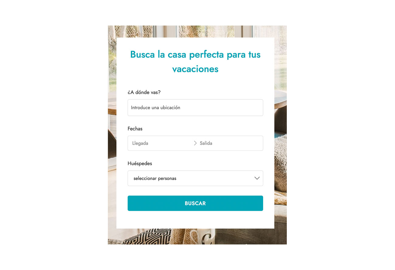 Formulario de búsqueda