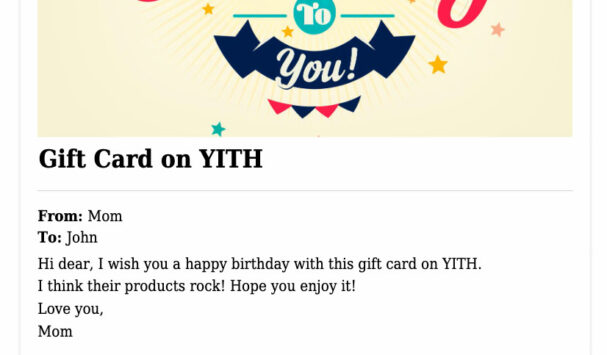 PDF printable gift card