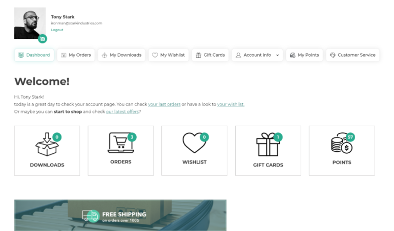 Horizontal - modern borders