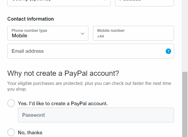 PayPal guest checkout 02
